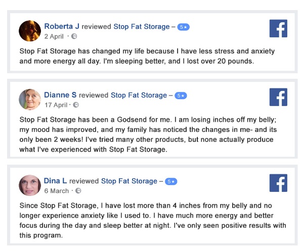 stop fat storage user reviews